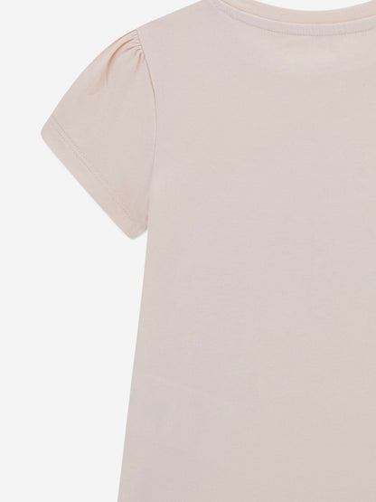 Girls Cherry T-Shirt in Pink