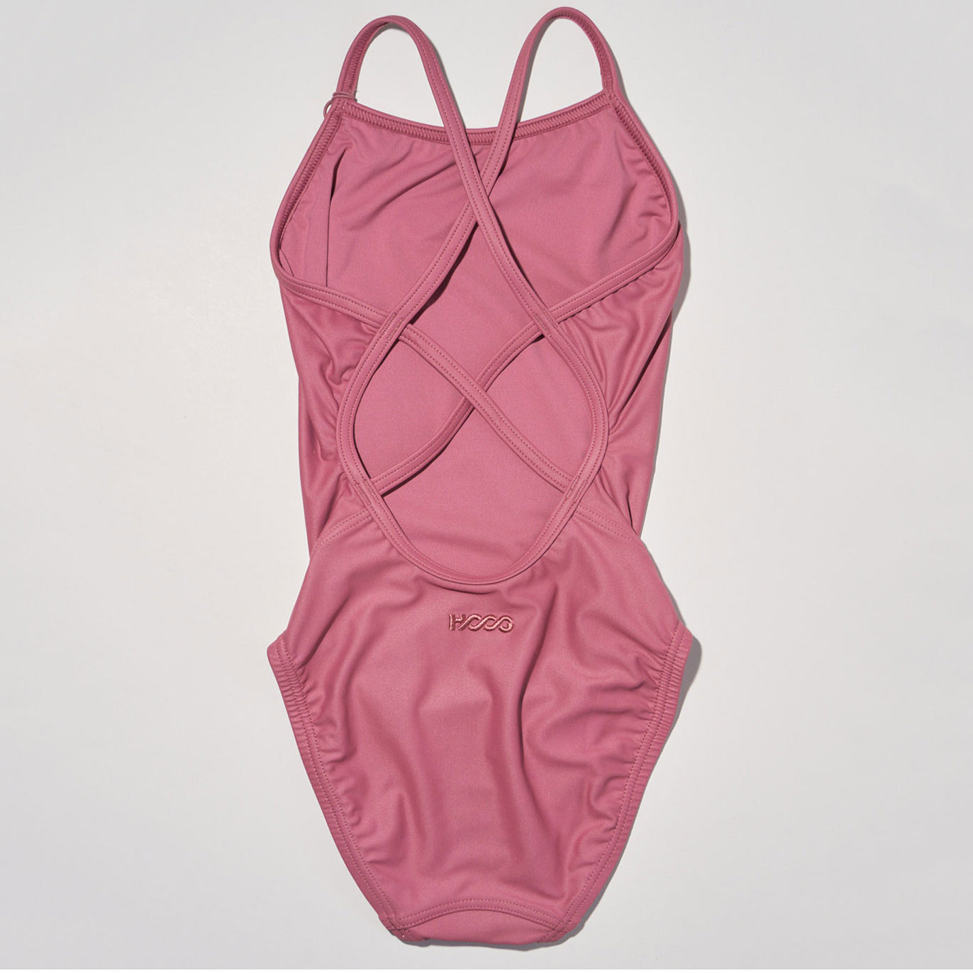 女童粉色专业泳衣