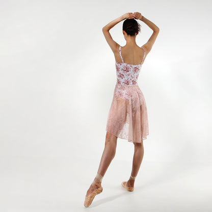 女士玫瑰粉芭蕾舞短裙(Grace Antique Lace Pull-on Skirt MIDI/ROSE PINK)