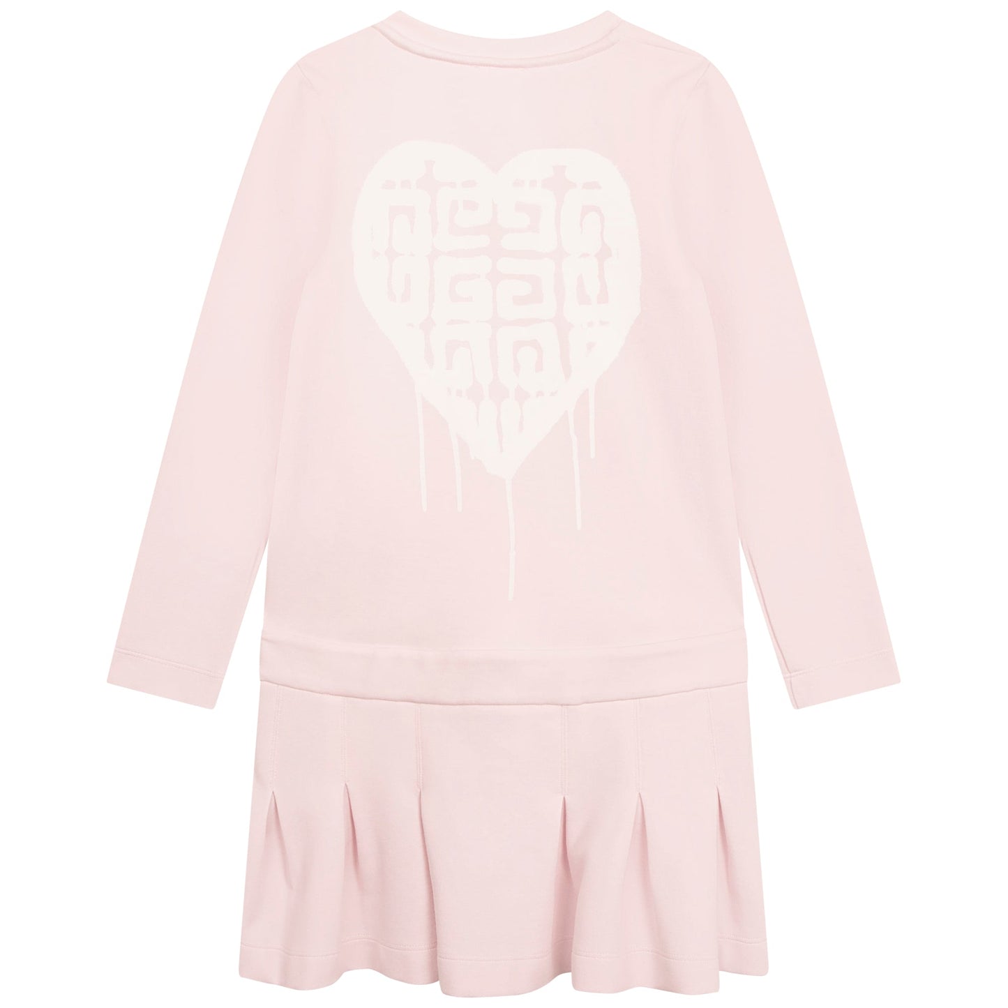女童粉色Logo连衣裙