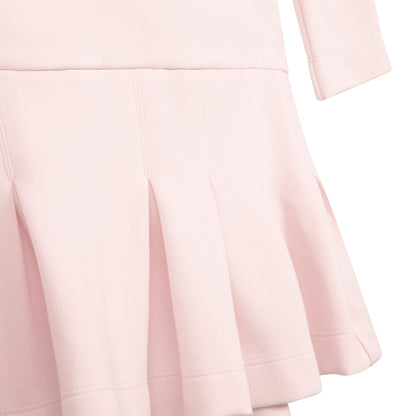 女童粉色Logo连衣裙