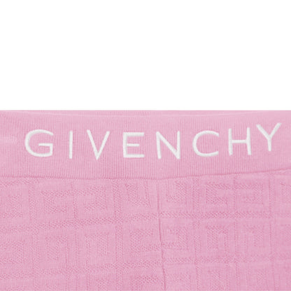 女童粉色Logo短裤