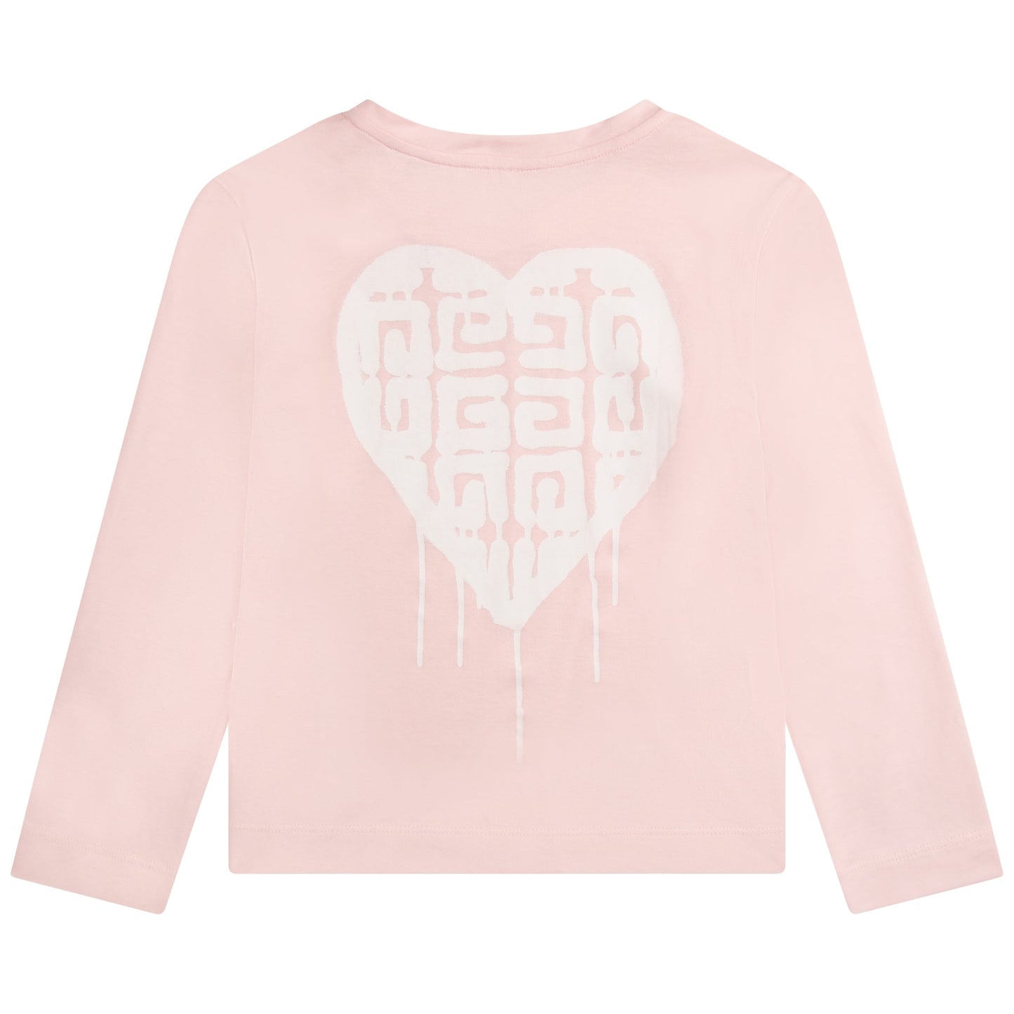 女童粉色Logo棉T恤