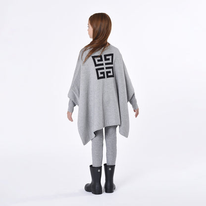 女童黑色Logo雨鞋