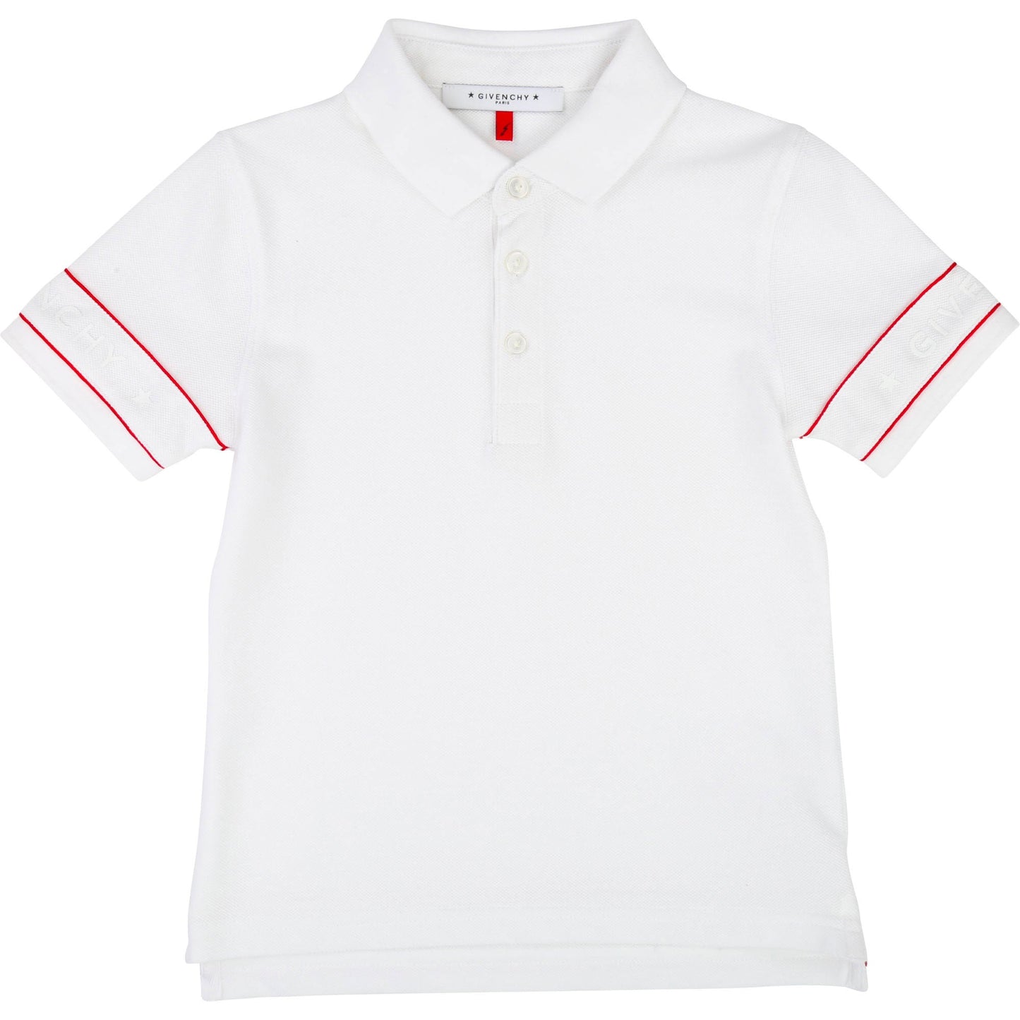 Boys White Polo Shirt