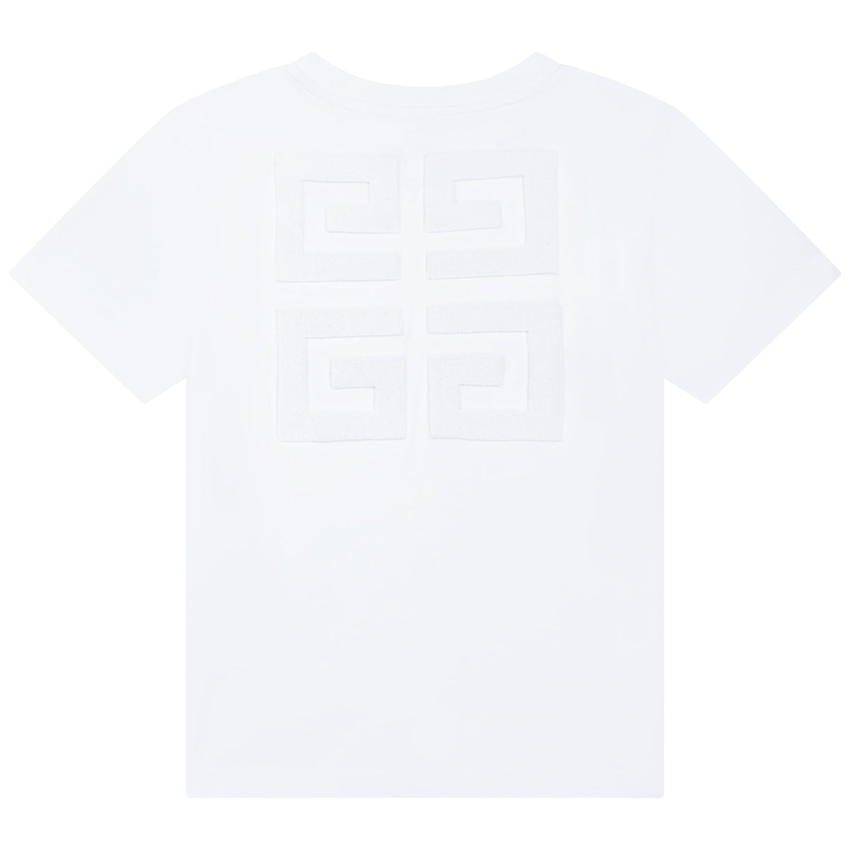 儿童白色Logo棉T恤