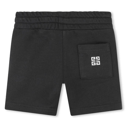 男婴黑色Logo短裤