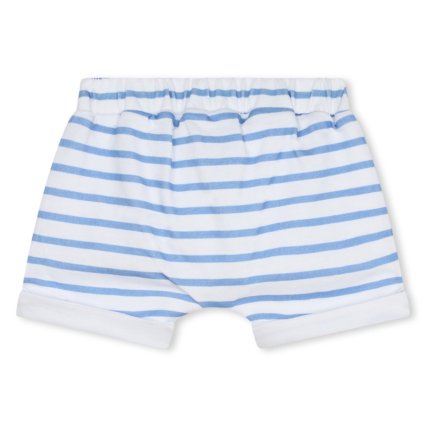 婴儿蓝色条纹棉套装