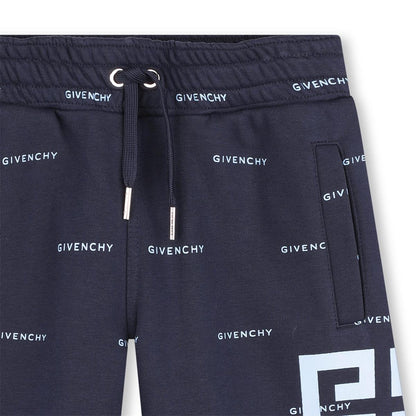 Boys Blue Cotton Shorts
