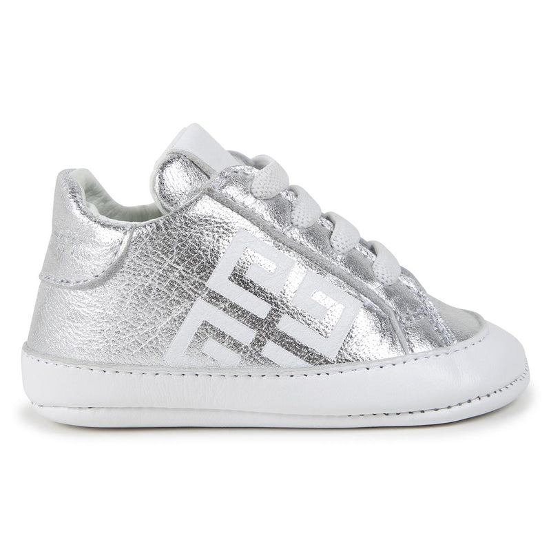 Baby Boys & Girls Silver Shoes