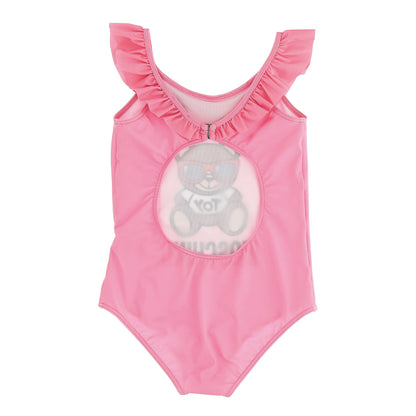 Girls Pink Swimsuit
