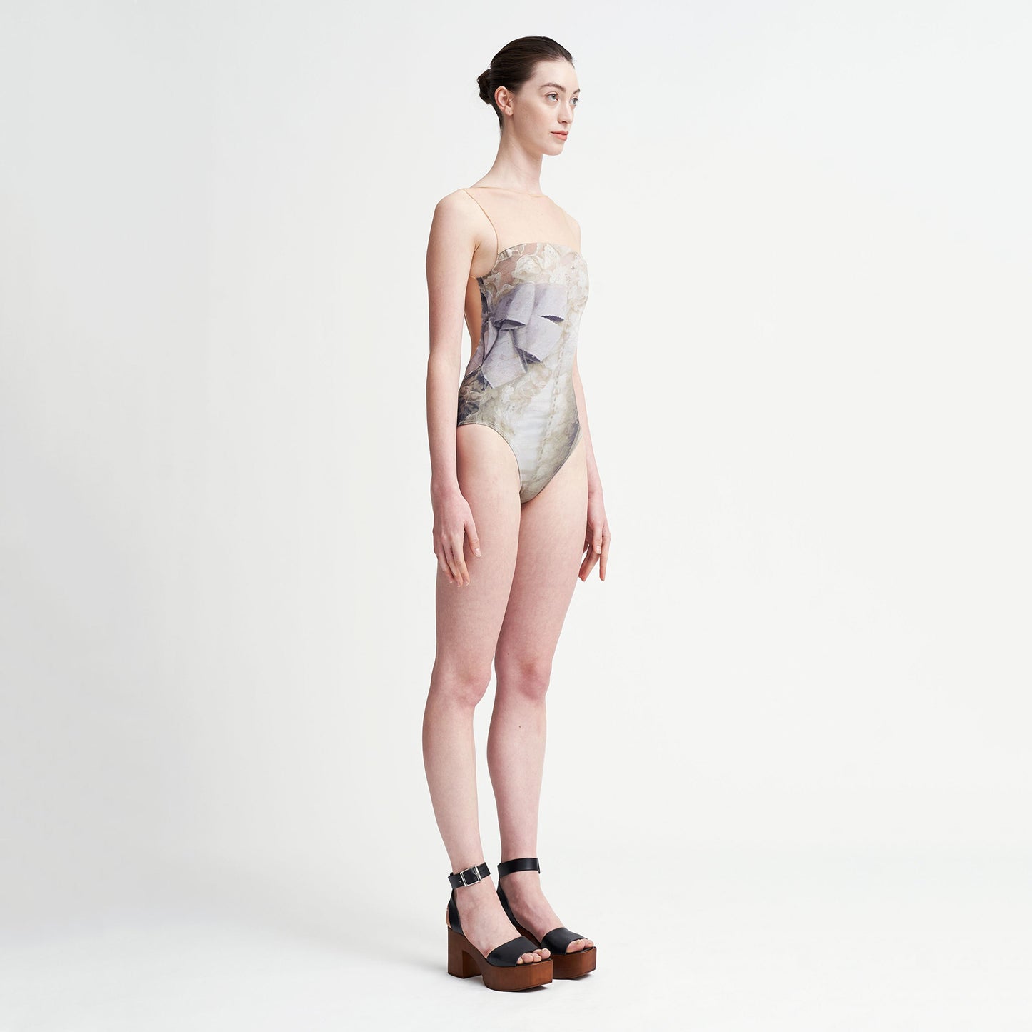 女士浅绿色芭蕾舞连体衣