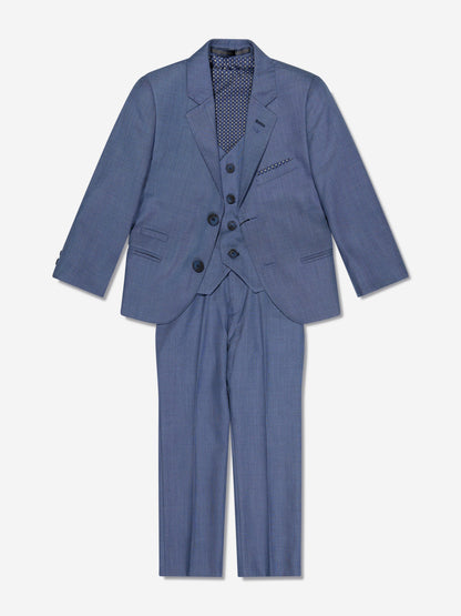 House Of Cavani 男童蓝色 Jay 套装