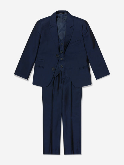 House Of Cavani 男童蓝色福特西装