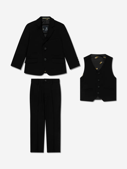 House Of Cavani 男童 Marco 西服（黑色）