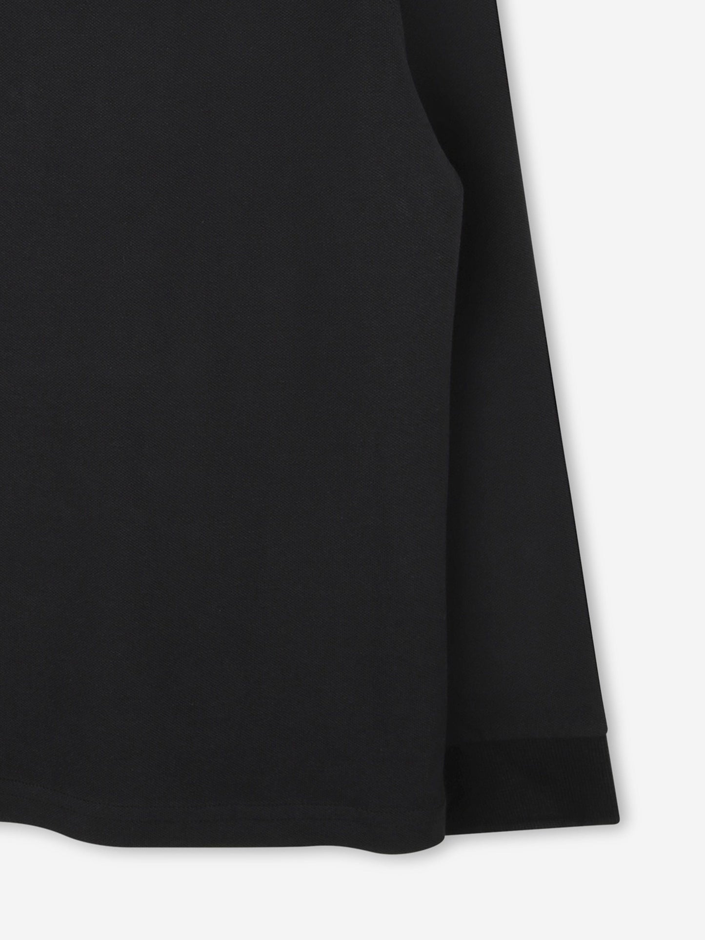 Hugo Boys Long Sleeve Polo Shirt in Black