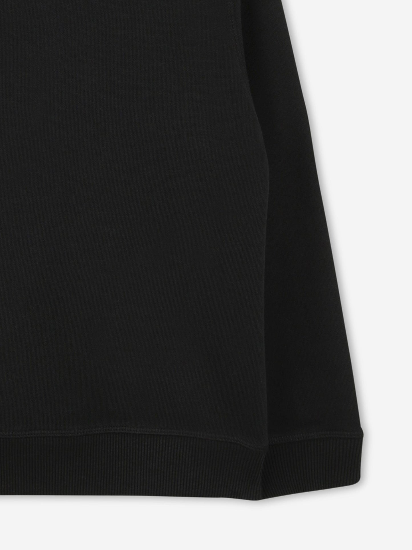 Hugo Boys Logo Print Sweatshirt in Black