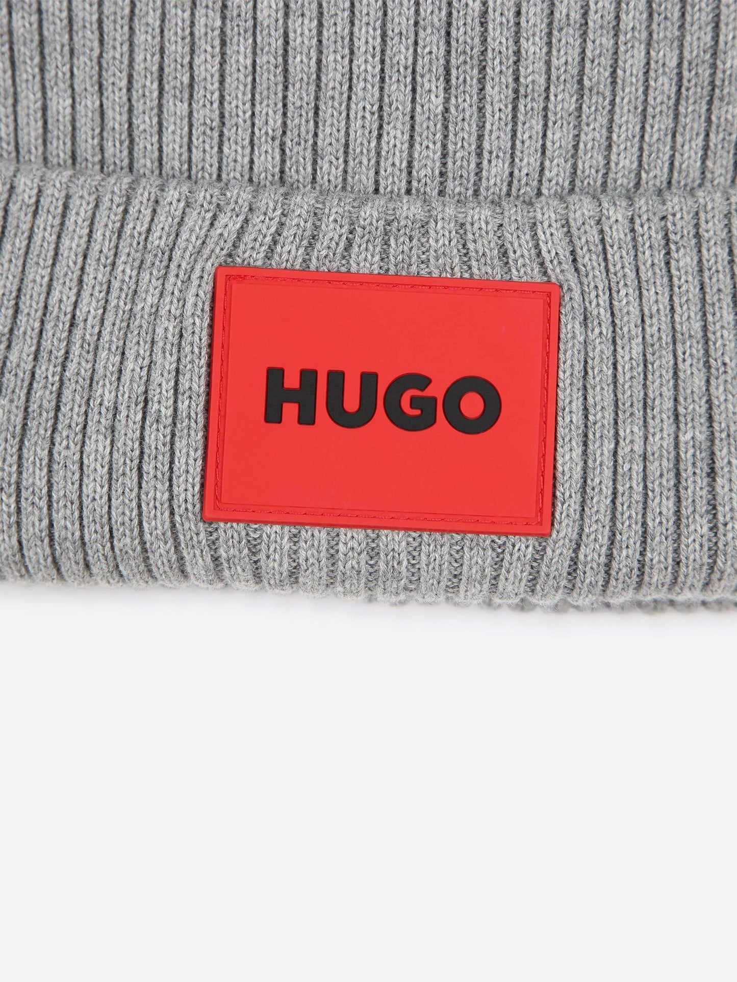 Hugo Kids 针织帽 (灰色)