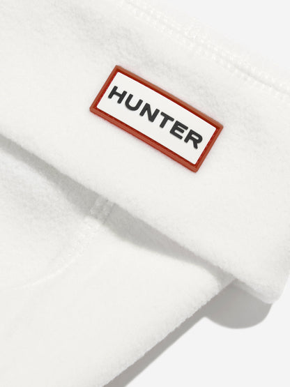 儿童白色再生羊毛靴袜