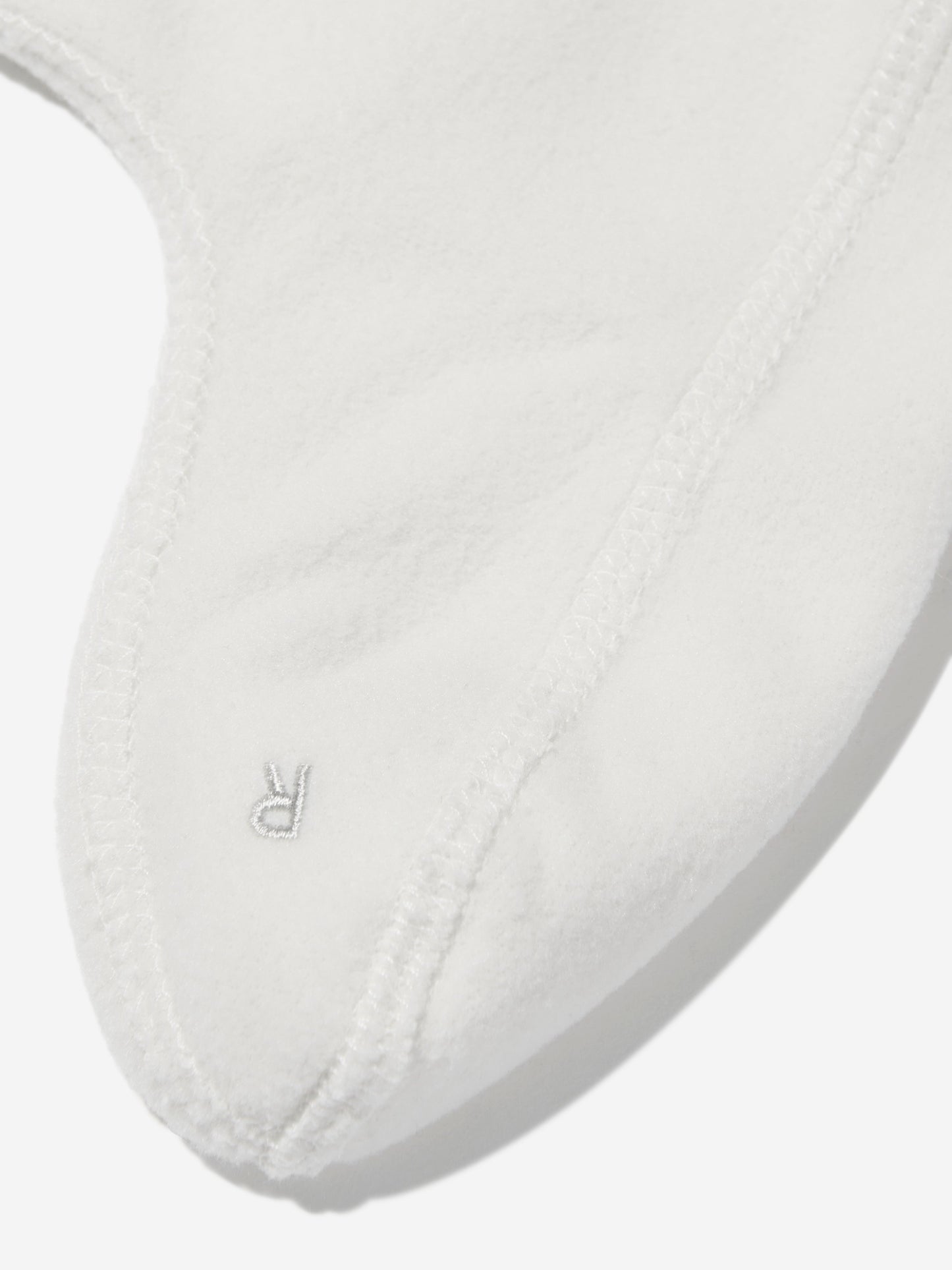 儿童再生 6 针黑色麻花靴袜