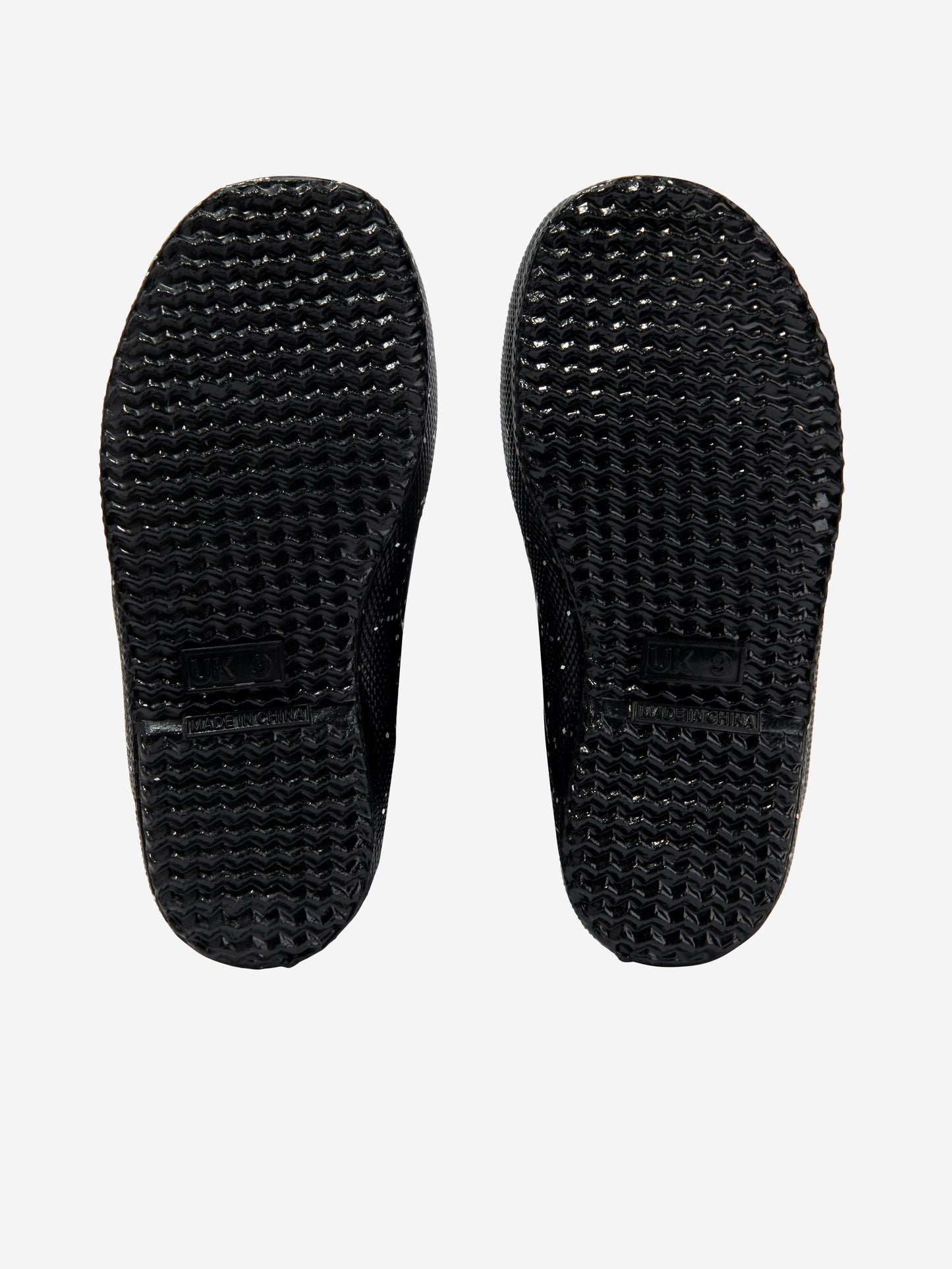 女童第一款经典巨型闪光雨靴