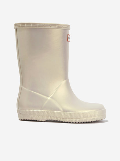 女童 Original First Classic Nebula 金色惠灵顿靴