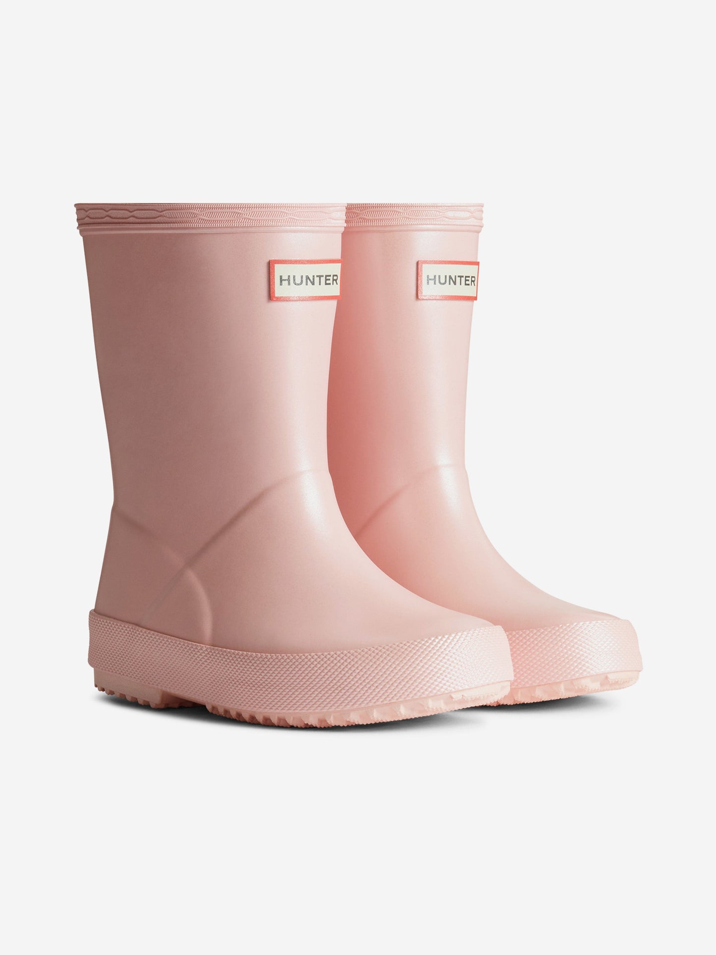 女童 First Nebula 粉色惠灵顿靴