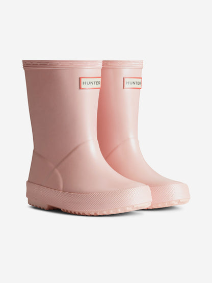 女童 First Nebula 粉色惠灵顿靴