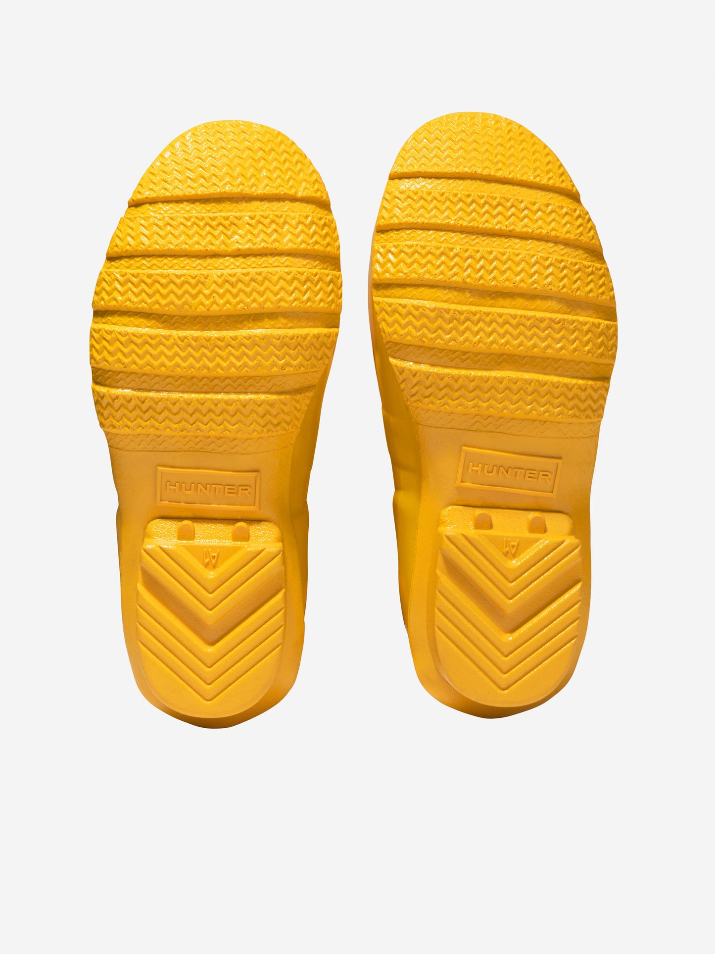 儿童原创亮面威灵顿靴（黄色）