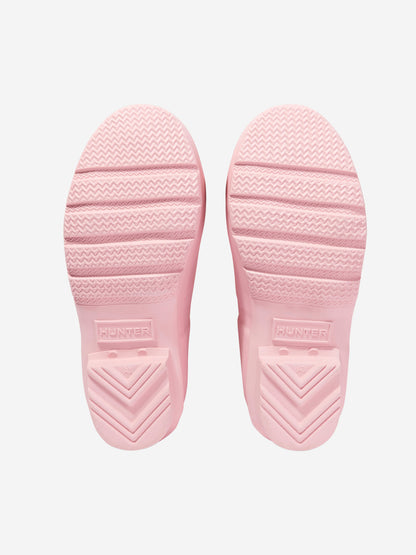 女童粉色原装惠灵顿靴