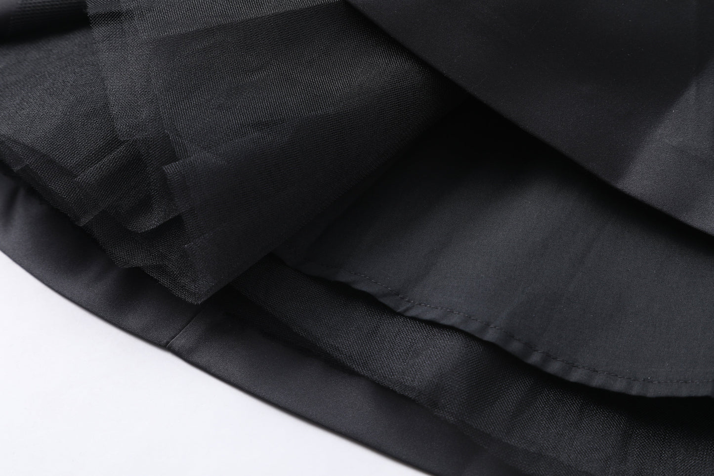 女童经典黑白礼服裙