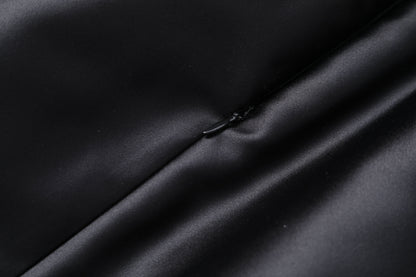 女童经典黑白礼服裙