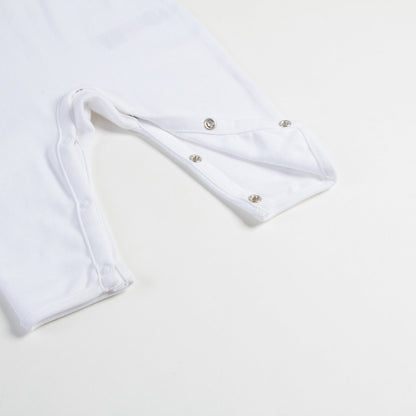 Baby White Cotton Three-piece Gift Set