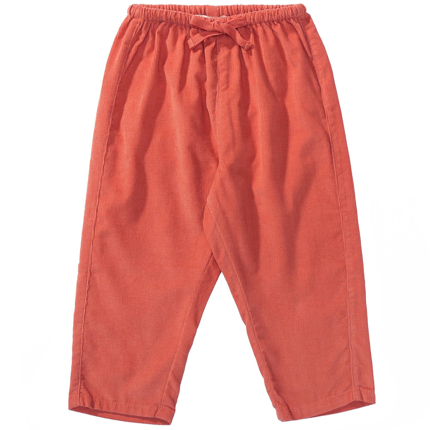 Baby Orange Cotton Trousers