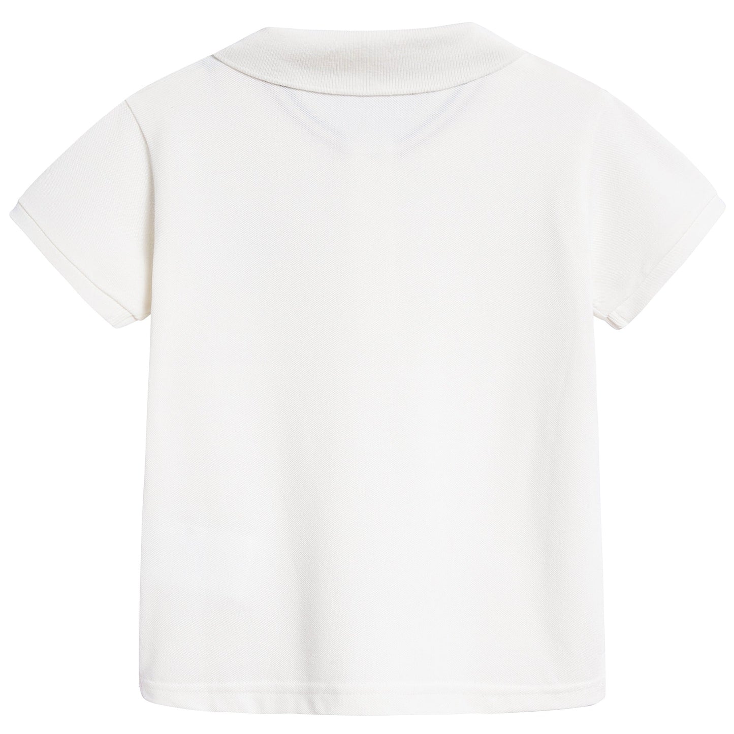 Boys White Polo Shirt