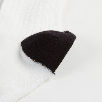 Girls & Boys White Cotton Socks