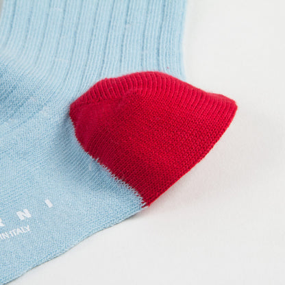 Girls & Boys China Red Cotton Socks