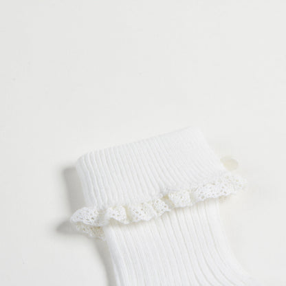 Girls Nacre Cotton Socks