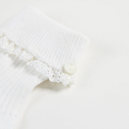 Girls Nacre Cotton Socks