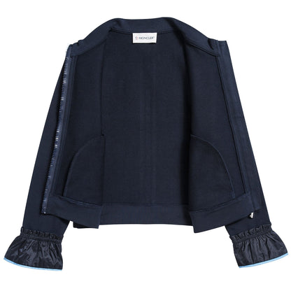 Girls Navy Blue Cardigan
