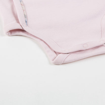 Baby  Girls  Powder  Pink   Cotton  Three-piece Gift Set
