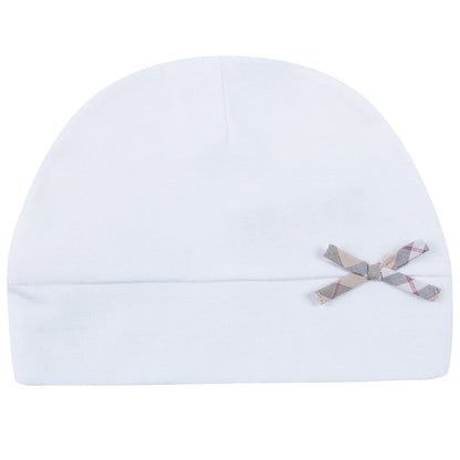 Baby  White  Cotton  Three-piece Gift Set