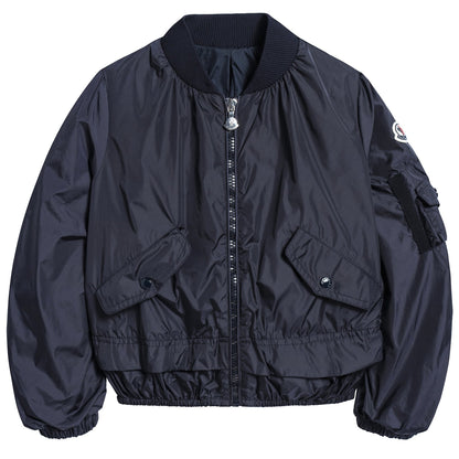 Boys Navy Blue "Ashlinette Giubbotto" Coat
