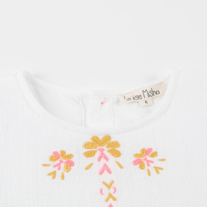 Girls White "Hindaka" Dress