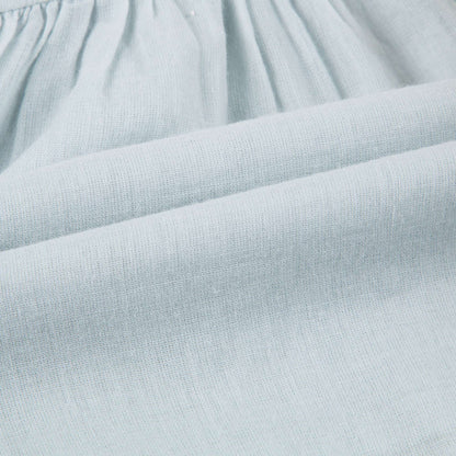 Girls Silver Blue"Sarah" Blouse