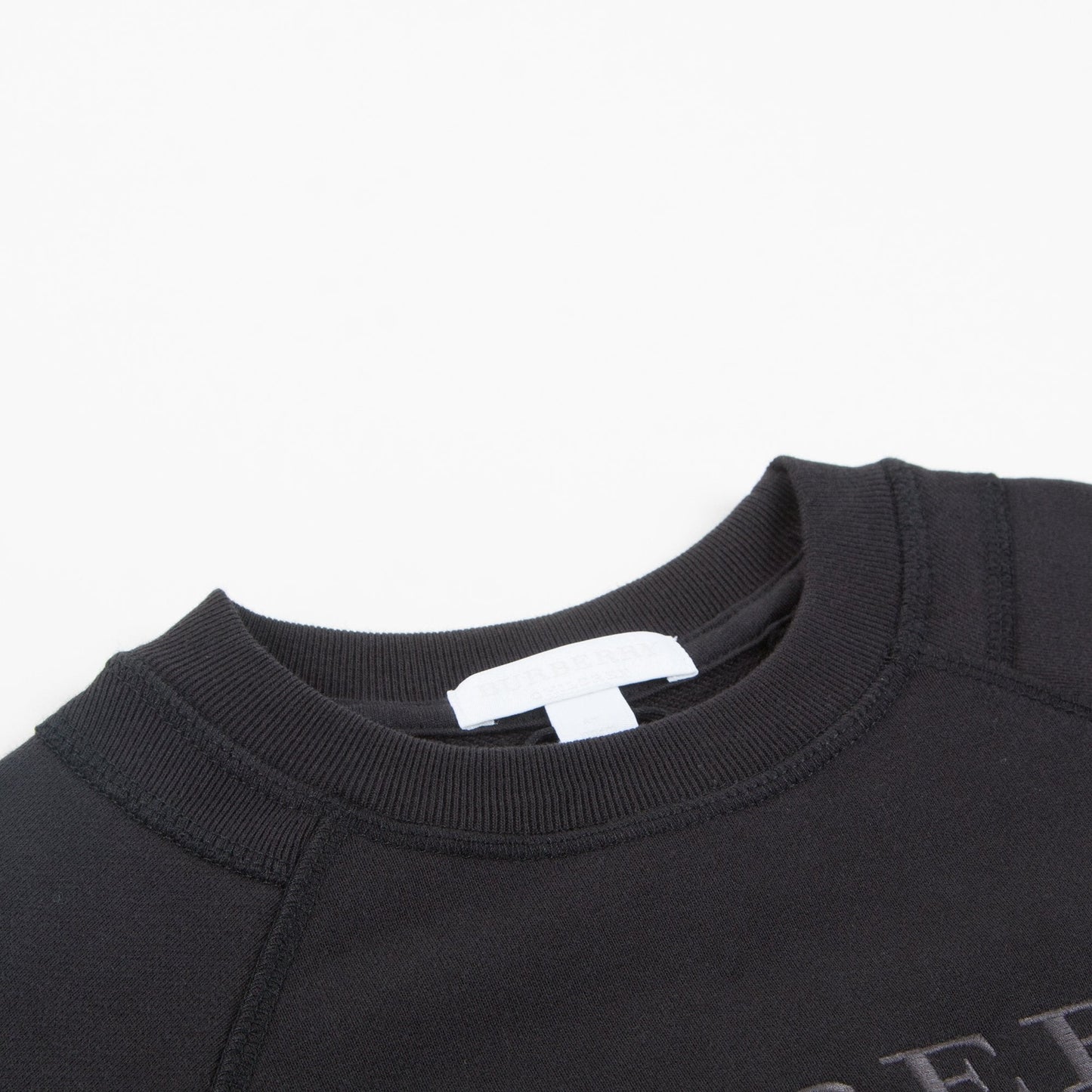 Baby &  Girls  Black  Cotton   Swerteshirt