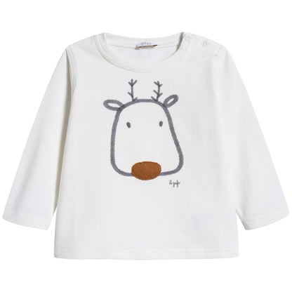 Baby Boys Milk Cotton T-shirt