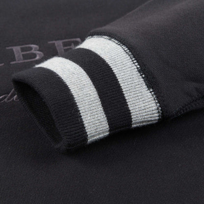 Baby &  Girls  Black  Cotton   Swerteshirt