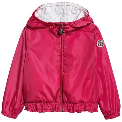 Baby Girls Red Logo Coat
