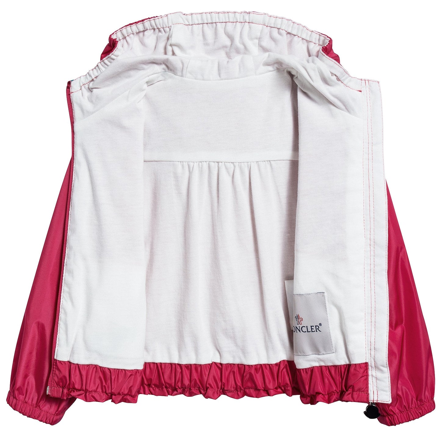 Baby Girls Red Logo Coat